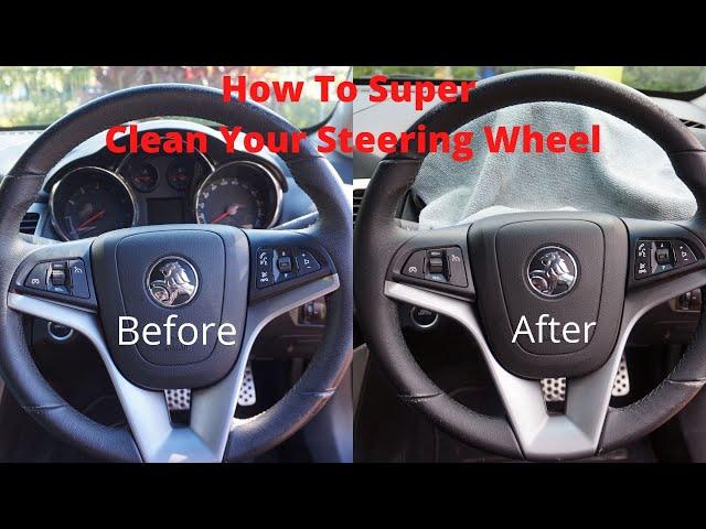 How To Clean Your Leather Steering Wheel | Detailing 101