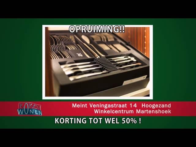 Koken en wonen - opruiming