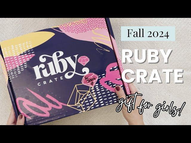 Ruby Crate Fall 2024 Unboxing | Subscription Box for Girls!