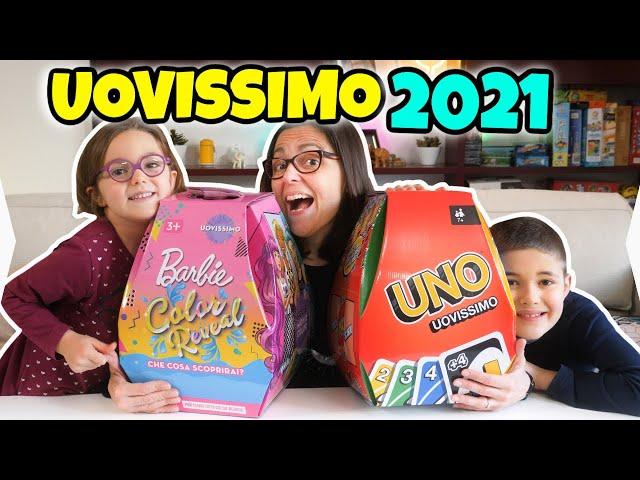 UOVISSIMO BARBIE 2021 Color Reveal e UNO: Sfida con Ruota delle Penalità