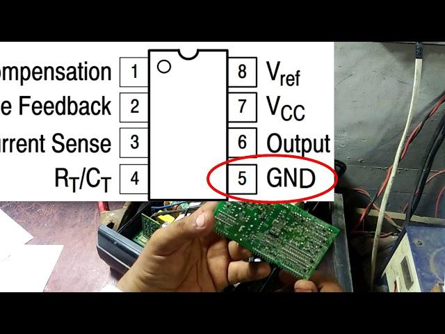 ups repair part 2 | homage ups power supply uc3845 + ac start section explained in urdu(2/2)