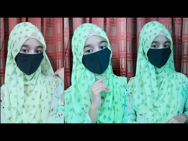 Very easy and unique hijab style || Farzana Bithee 