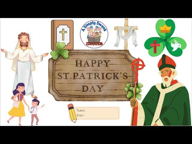 St. Patrick's Day - A Simply Swank Christian Education - Free PDF Download Worksheets