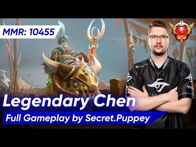 PUPPEY GRANDMASTER CHEN POS 5 7.37c | Dota 2 Pro Gameplay