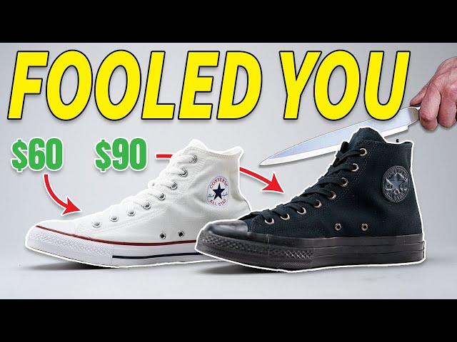 Why you shouldn't buy cheap Converse - All Star vs Chuck 70