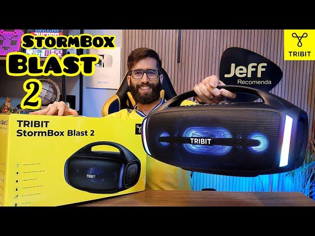 TRIBIT STORMBOX BLAST 2 200W IP67: PARA O DESESPERO DA CONCORRÊNCIA! (Unboxing PT-BR)