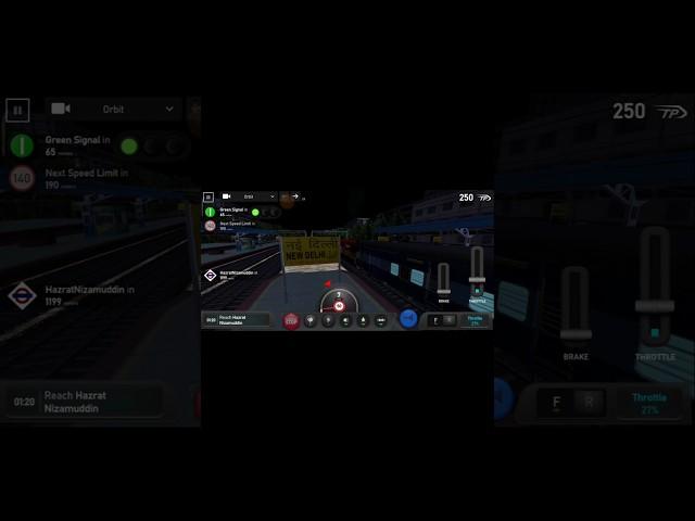 New Delhi To Mumbai Special Super Fast Express Train Driving Gameplay (Part 1)