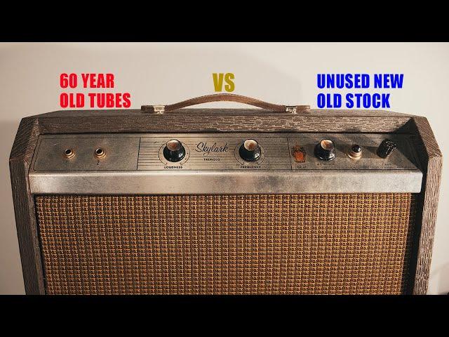 Replacing 60 Year Old Tubes!!! (63 Gibson Skylark GA 5T)