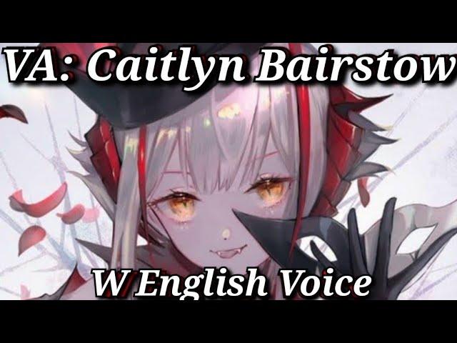 W English Voice! ALL Voicelines + Epoque skin (E2 + Max Trust) | Arknights