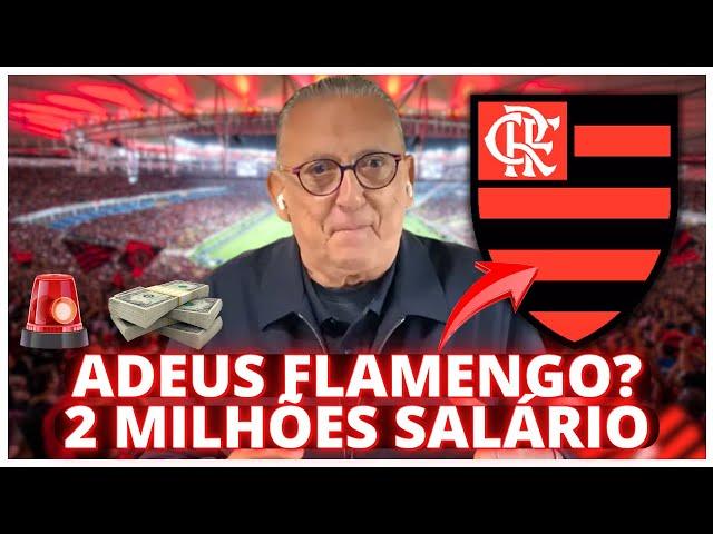 BOMBA AGORA! É MUITO DINHEIRO! PROPOSTA FOI ACEITA! RIVAL PEDIU O TITULAR DO FLA! NOTICIAS  FLAMENGO