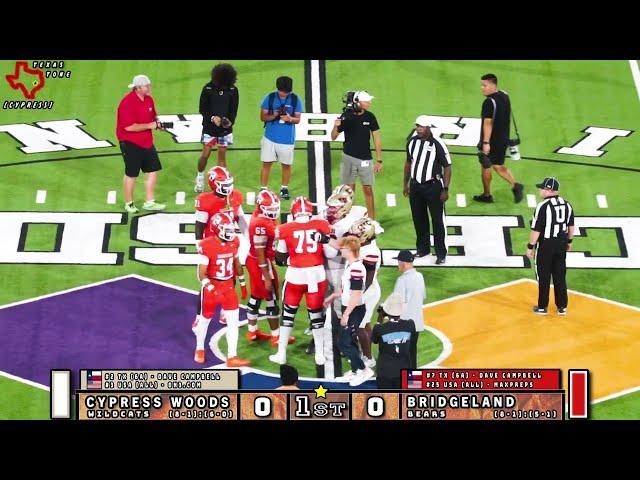 Bridgeland vs Cypress Woods Football | [FULL GAME] [4K]