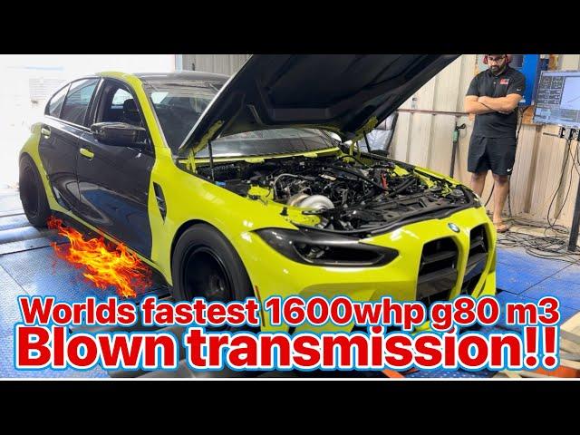 Building and installing the worlds fastest g80 m3 transmission with Pure Drivetrain Solutions