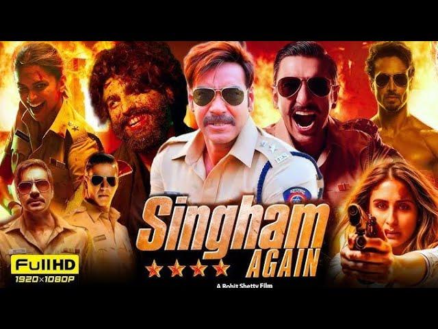 Singham Again Full Movie | Ajay Devgn, Kareena Kapoor, Akshay Kumar, Arjun Kapoor | Review & Facts