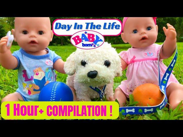 Baby Born Twins Super Compilation! 1 Full Hour Of Fun With Emma & Ethan!