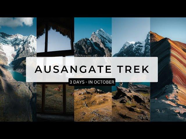 Ausangate Trek in October | Ausangate Trek 3 Days | Travel Blog Peru