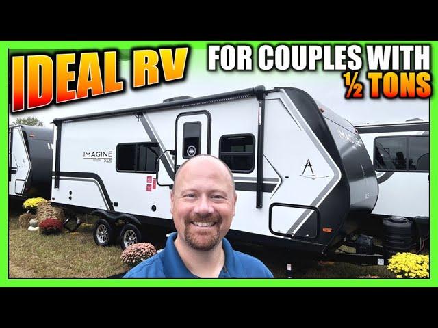 STILL one of the BEST couple's RVs for ½ Tons Out There! 2025 Imagine 22MLE Travel Trailer