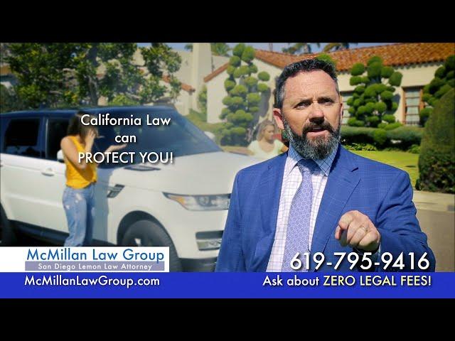 McMillan Law Group | Lemon Law Lawyer San Diego | +1 619-795-9430