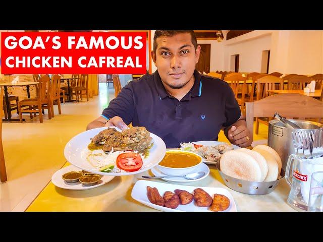 GOA'S MOST FAMOUS CHICKEN CAFREAL | GOA FOOD VLOG | GOAN FOOD | GOA VLOG | FLORENTINE RESTAURANT |