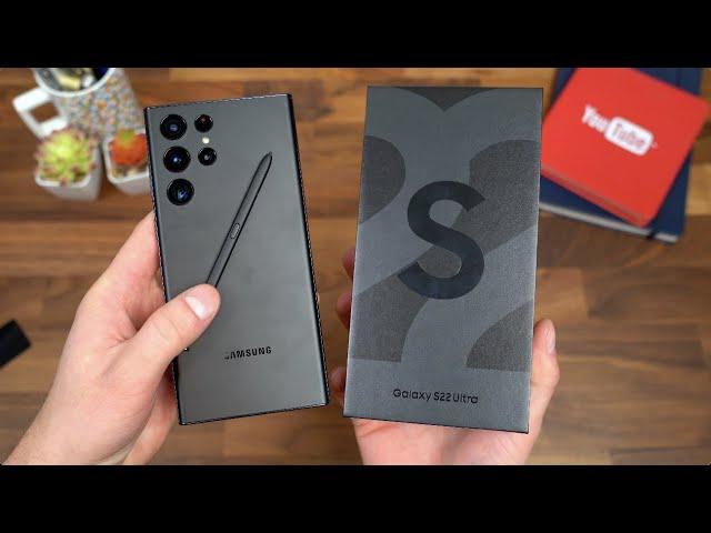 Samsung Galaxy S22 Ultra Unboxing!