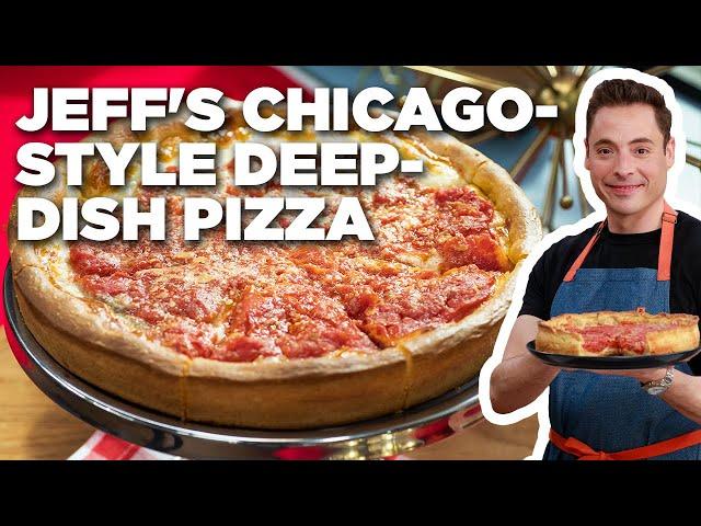 Jeff Mauro's Chicago-Style Deep-Dish Pizza | Food Network