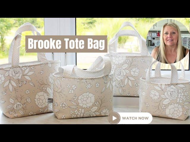 How To Make Large Tote Bag with a Handle