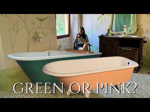 Cast iron BATHTUB for our DREAM bathroom/ Renovation