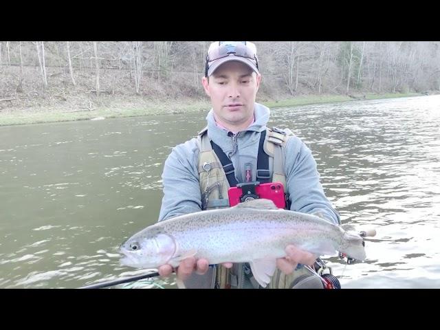 Trout spey Fishing