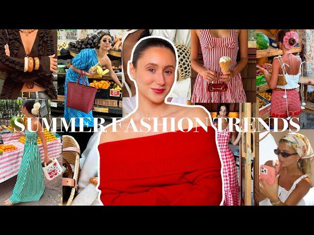 SUMMER FASHION TRENDS 2025 | what to wear this summer