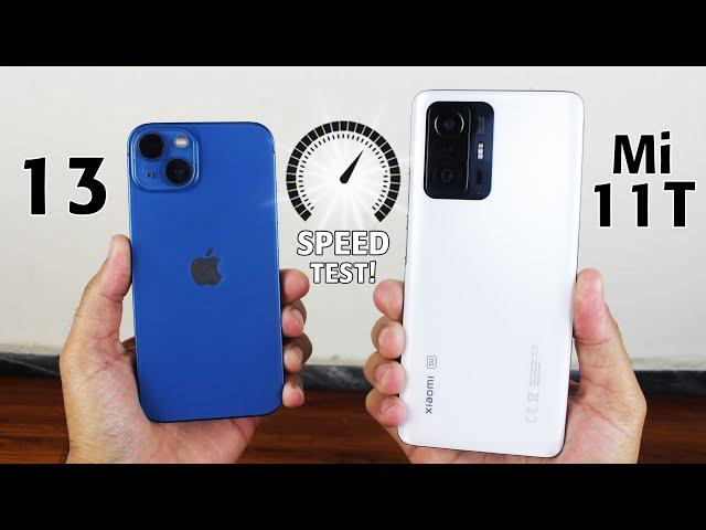 iPhone 13 vs Xiaomi Mi 11T - SPEED TEST! OMG