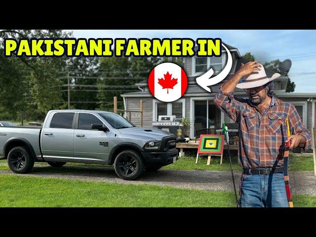 Pakistani Farmer in Canada  | From Animal Farming to International Horseback Archery For Pakistan