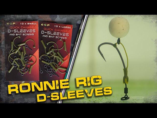 Perfect D-Sleeves for Ronnie / Spinner Carp Rigs!