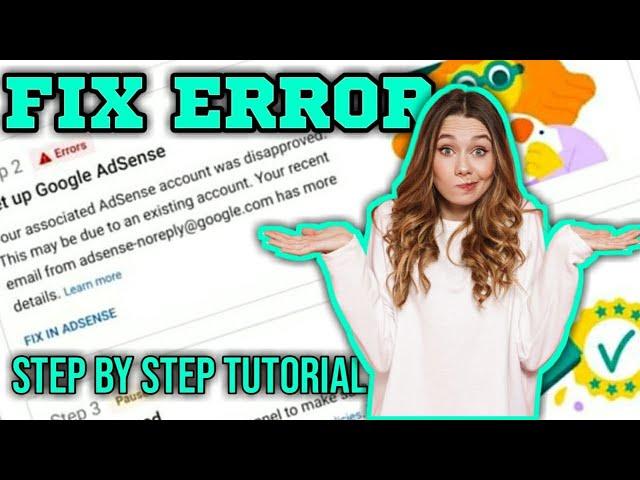 How to Fix Error in Youtube Monetization Application Step 2 | Google Adsense Step 2 Error