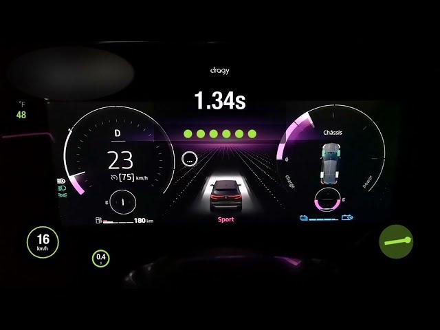 2023 Renault Austral E-tech Hybrid 200 0-100 km/h acceleration