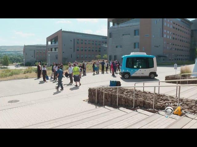 Golden's NREL Tests Out Autonomous Shuttle