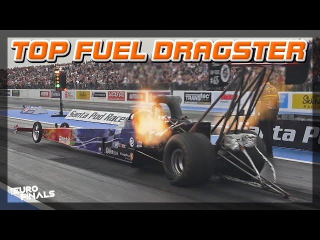 TOP FUEL DRAGSTER AT THE EURO FINALS 2024 - SANTA POD RACEWAY