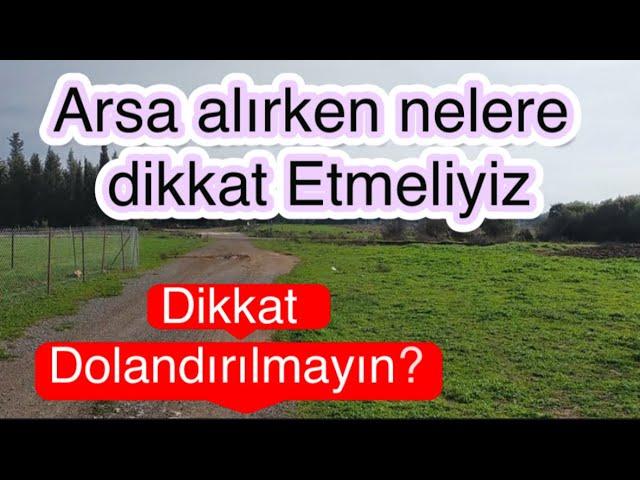 Arsa alacakların dikkatine