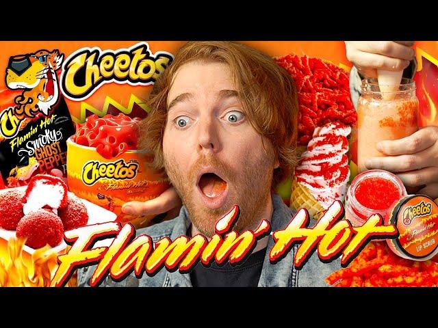 Tasting Every Flaming Hot Cheeto Product Ever!