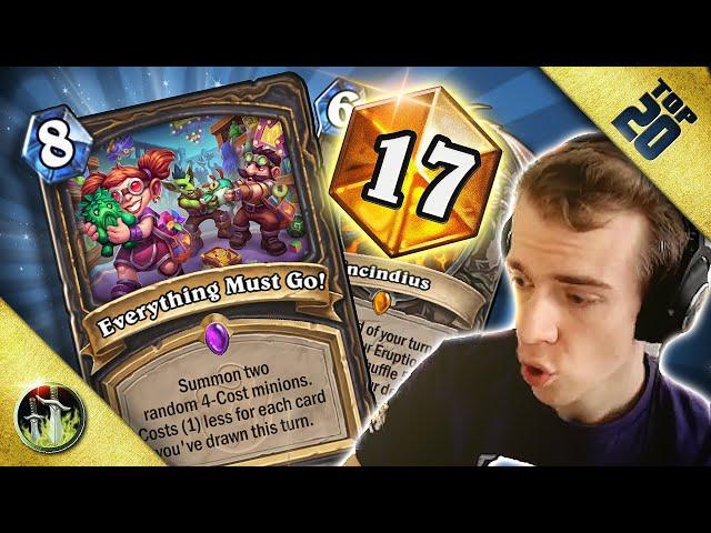 SOMEHOW I made it to RANK 17 with this Rogue! - Hearthstone Thijs