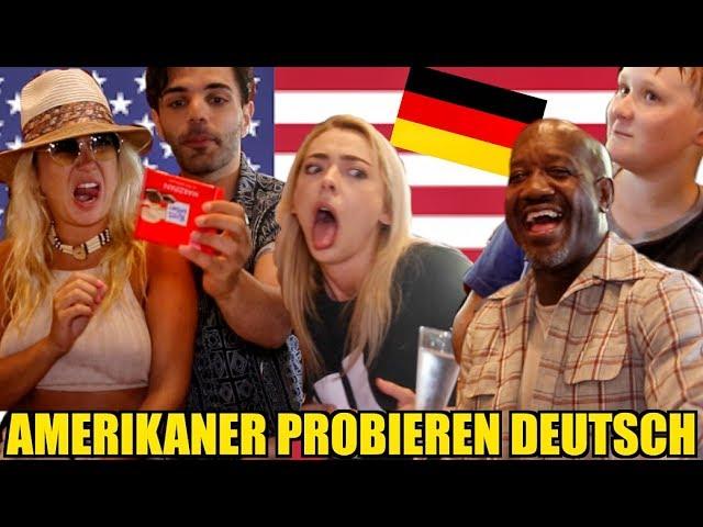 Amerikaner Probieren Zum 1. Mal DEUTSCHE Süßigkeiten Emrah Youtuber