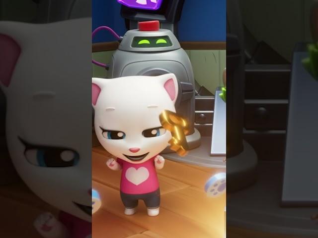 Angela’s Out of This World Adventure!  Talking Angela #Shorts