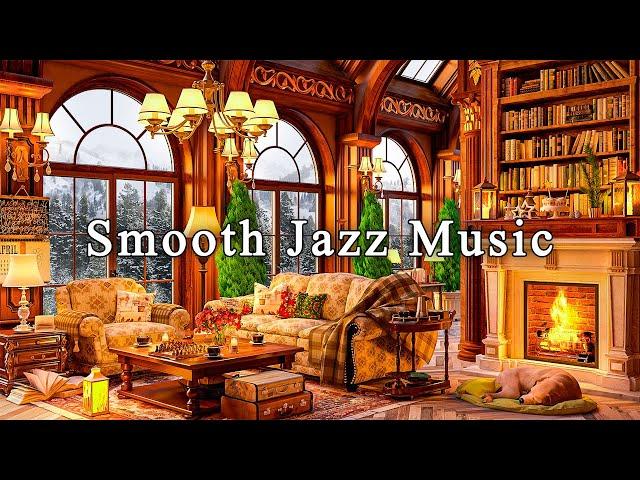 Relaxing Jazz Music for Stress Relief  Cozy Coffee Shop Ambience & Smooth Jazz Instrumental Music