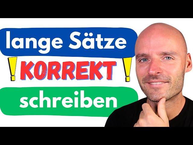 Schreib-Training | So schreibst du lange Sätze fehlerfrei 