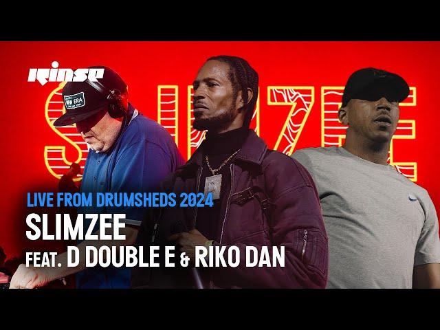 Slimzee feat. D Double E & Riko Dan | Rinse Live From Drumsheds 2024