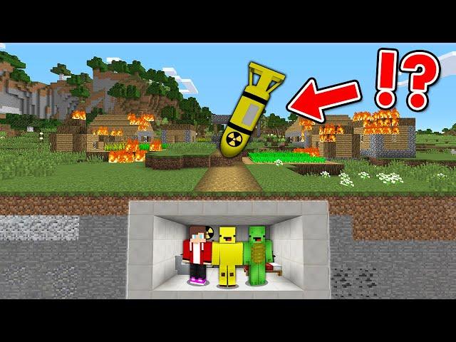 The Ultimate Doomsday Bunker vs.  Nuclear Missile - Minecraft