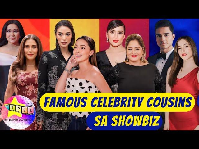 Famous Celebrity Cousins sa Showbiz