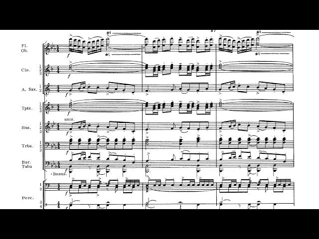 James Barnes: Alvamar Overture (Barnes conducting Siena Wind) バーンズ：アルヴァマー序曲 (バーンズ指揮 シエナ・ウインド)