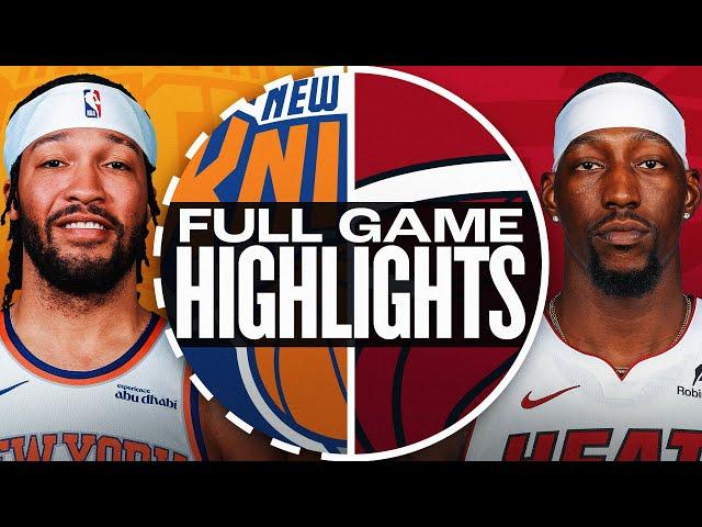 Game Recap: Knicks 116, Heat 112