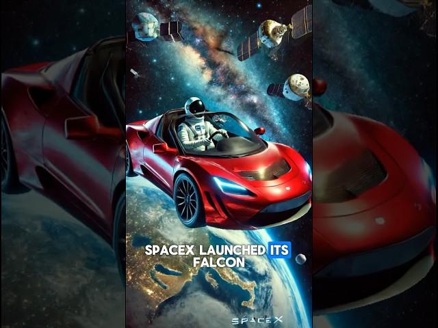 “Elon Musk’s Tesla Roadster: The First Car in Space!” #elonmusk #shorts #fyp