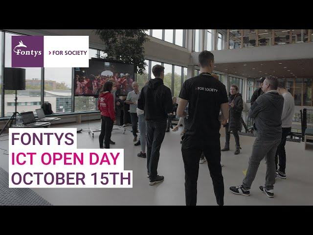 Fontys ICT - open dag Eindhoven 15 oktober