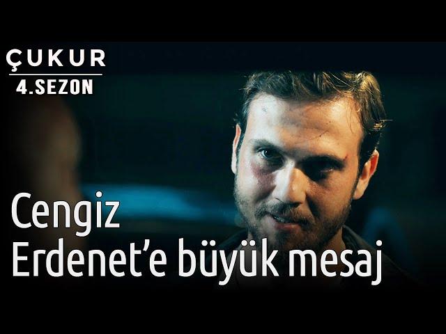 Çukur 4.Sezon 1.Bölüm - Cengiz Erdenet'e Büyük Mesaj